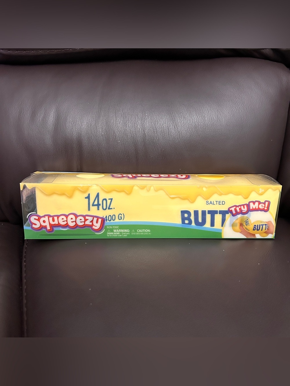 Squeeezy Butter 14oz Squishy Fidget Toy NWT